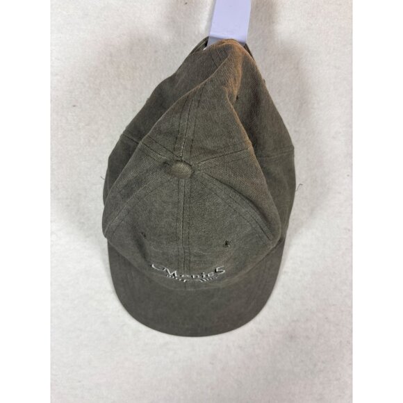 A.J.M. Manic 5 Baseball Cap Adjustable Strapback 100% Cotton Gray Unisex - Picture 2 of 5